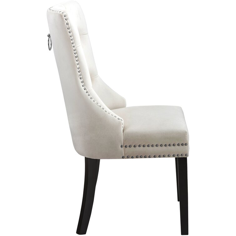 Stonefort tufted velvet deals chair